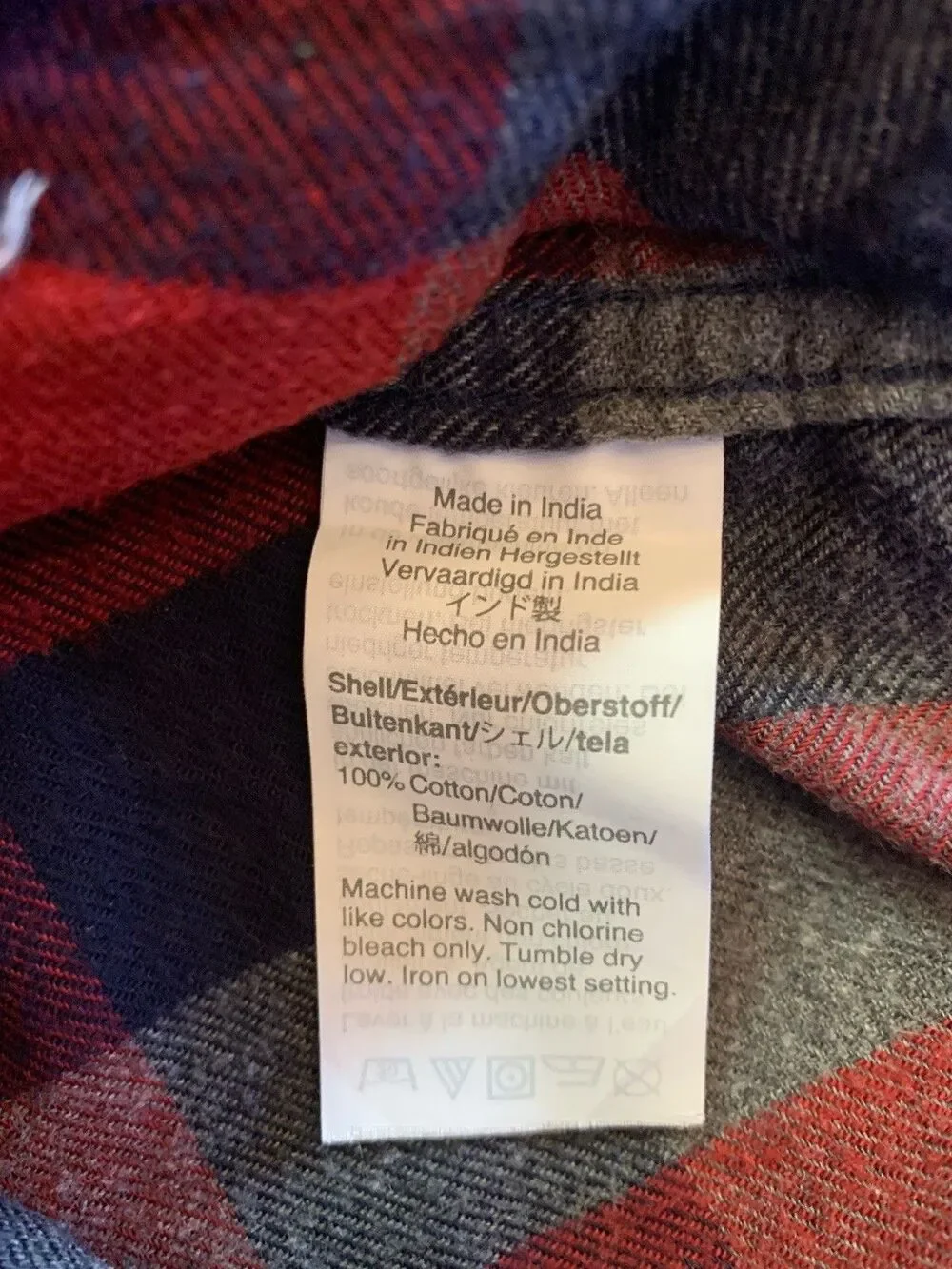 J. Crew Flannel Men’s Button Up Plaid Shirt Sz Medium Cabincore *Note
